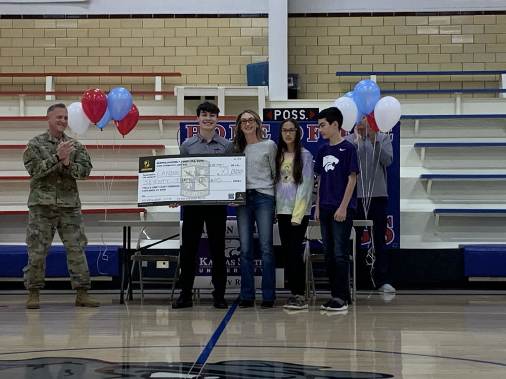 Landon Weide ROTC Scholarship